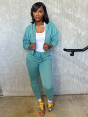 Effortless Crop Set 2.0 (Teal)